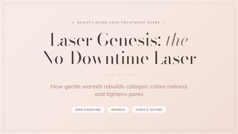 Laser Genesis guide cover, Beauty Room Skin Treatment Guide