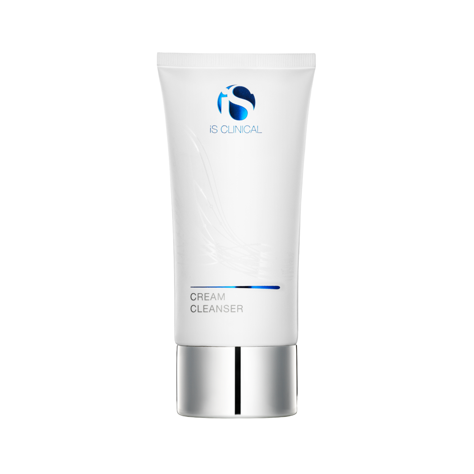Tube of IS Clinical Cream Cleanser on a white background